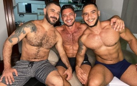 Dato Foland fucks Valney & Bruno