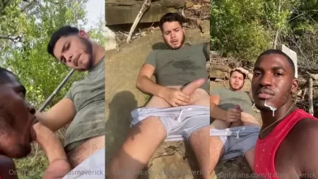 Blowjob in nature – Ray King, Dallas Maverick