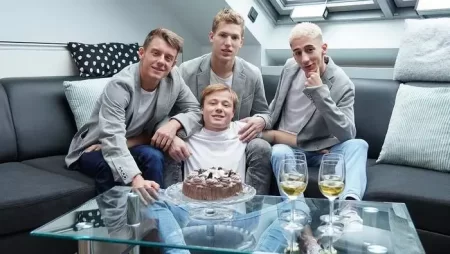 Birthday Bang – James Lewis, Sam Brook, David Kelly, Justin Palmer