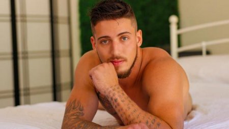 Collin Black Strokes His Dick And Tastes His Cum!