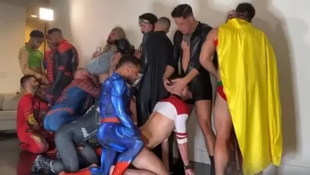 SuperHero FuckFest Part 1